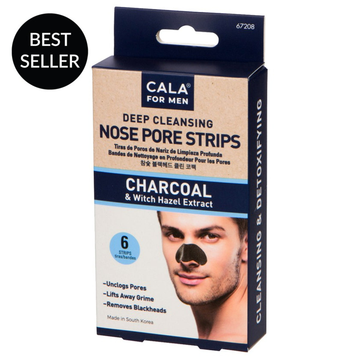 Tiras para Poros Nasales CALA (x6)