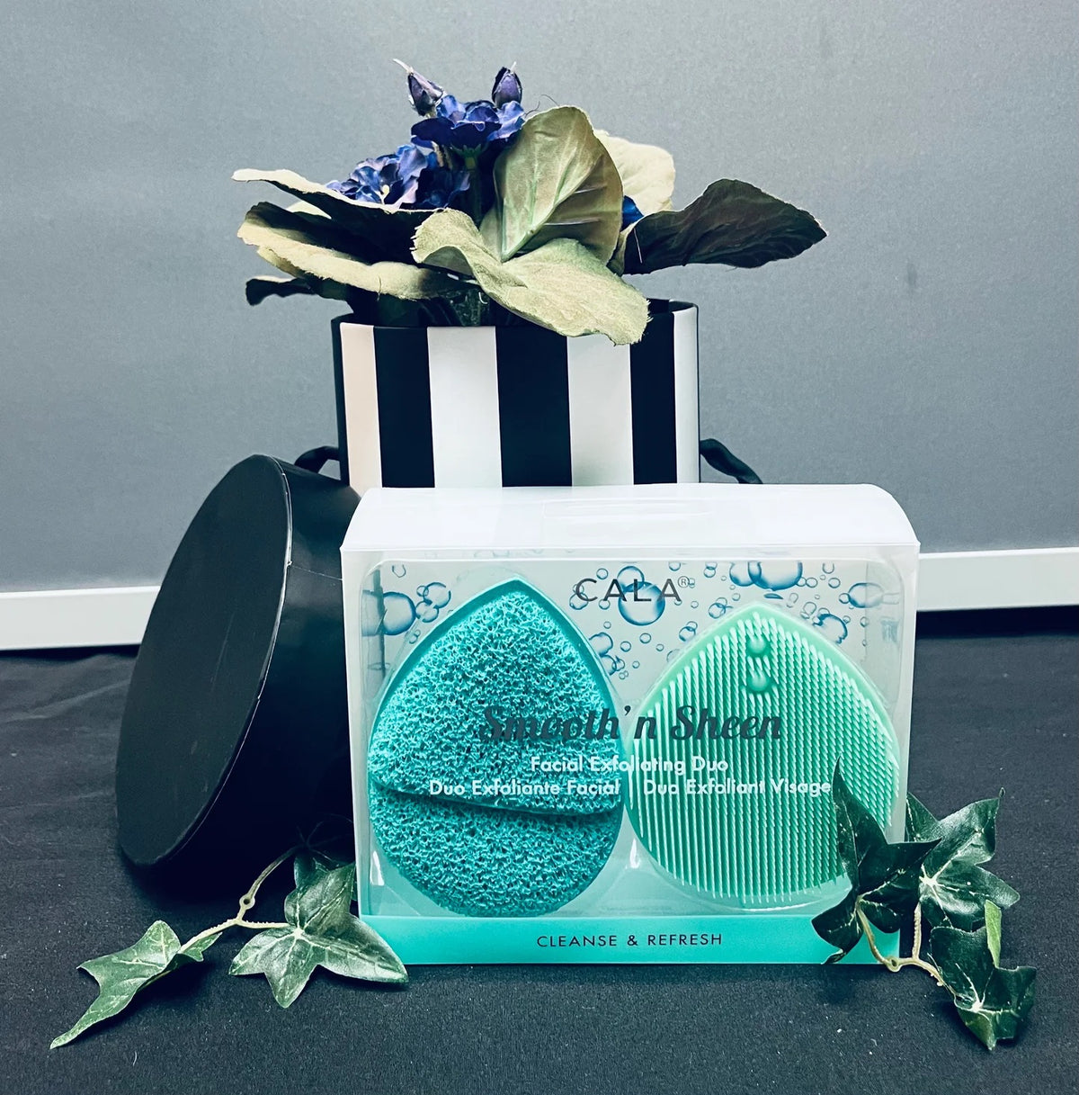 CALA Smooth & Sheen - Dúo Exfoliante Facial