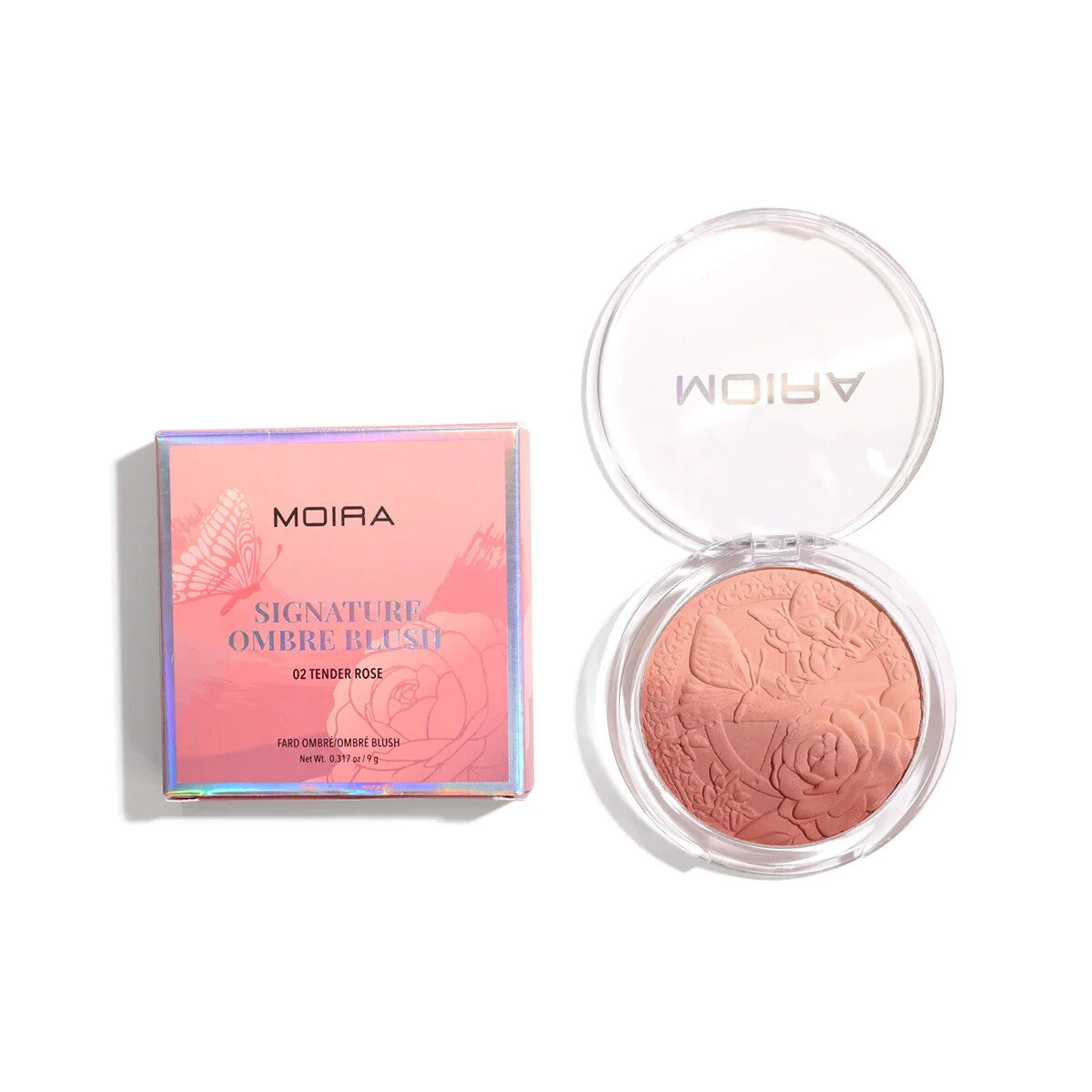 Rubor Ombré MOIRA - Signature Blush (Acabado Mate y Satinado)