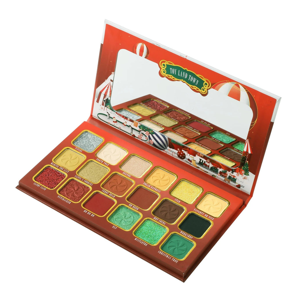 Paleta de Sombras Prolux - Toy Land Town (Edición de Navidad)