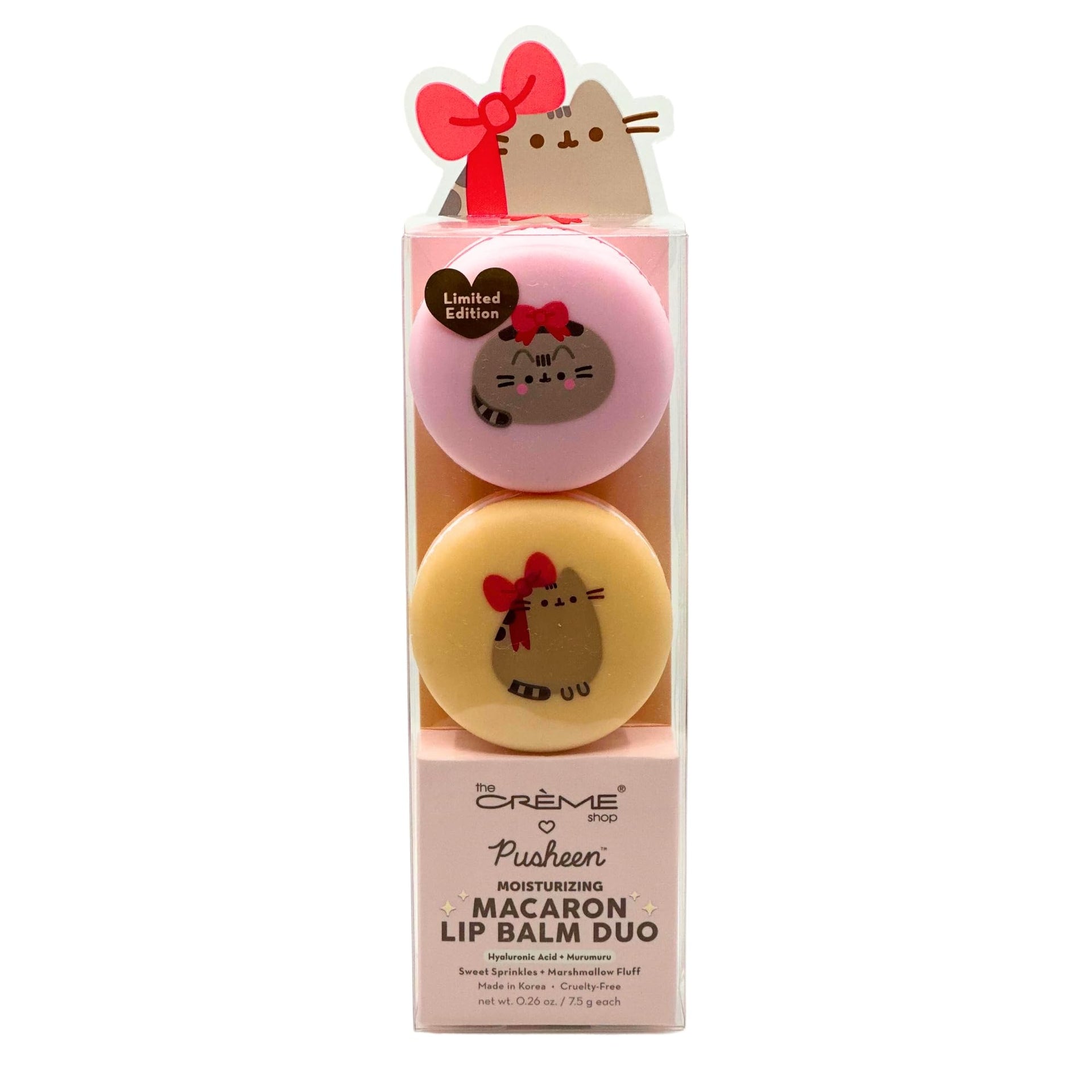 Set de Bálsamos Labiales The Crème Shop - Macaron Lip Balm Duo