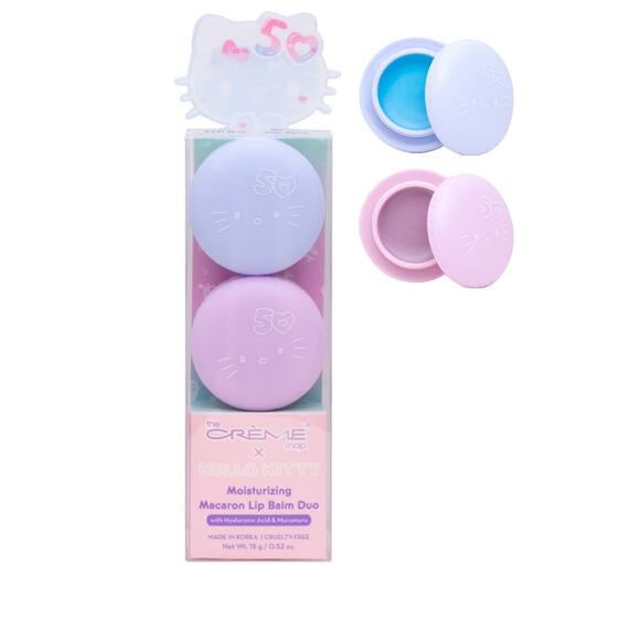 Set de Bálsamos Labiales The Crème Shop - Macaron Lip Balm Duo