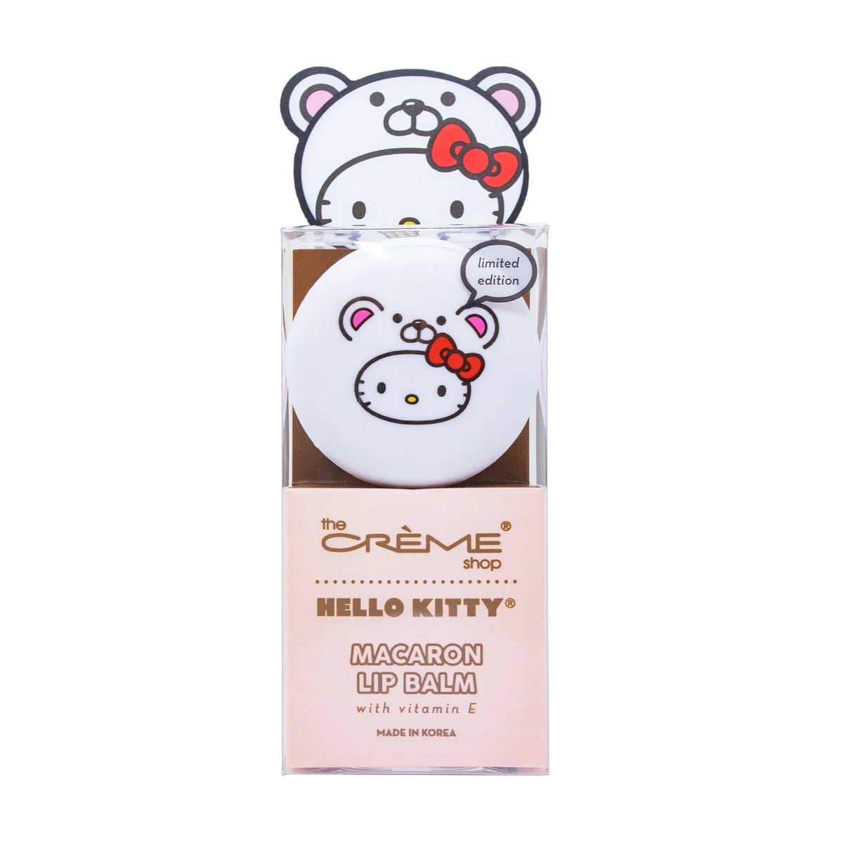 Bálsamo Labial The Crème Shop - Moisture Remedy Macaron Lip Balm