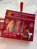 Set de Bálsamos Peanuts x Célavi - Softy Cozy Lip Butter (Trío de Edición Limitada)