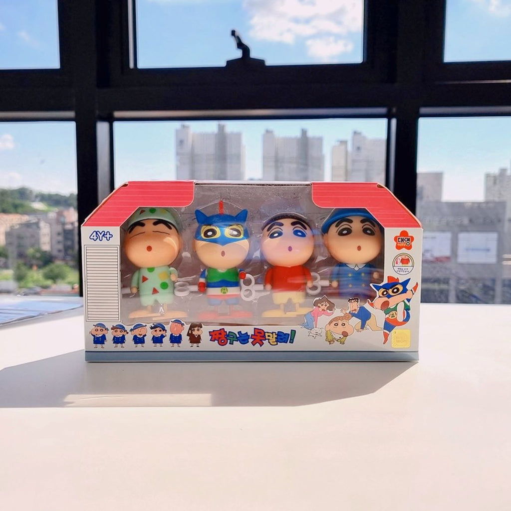 Set de Figuras Crayon Shin-chan.