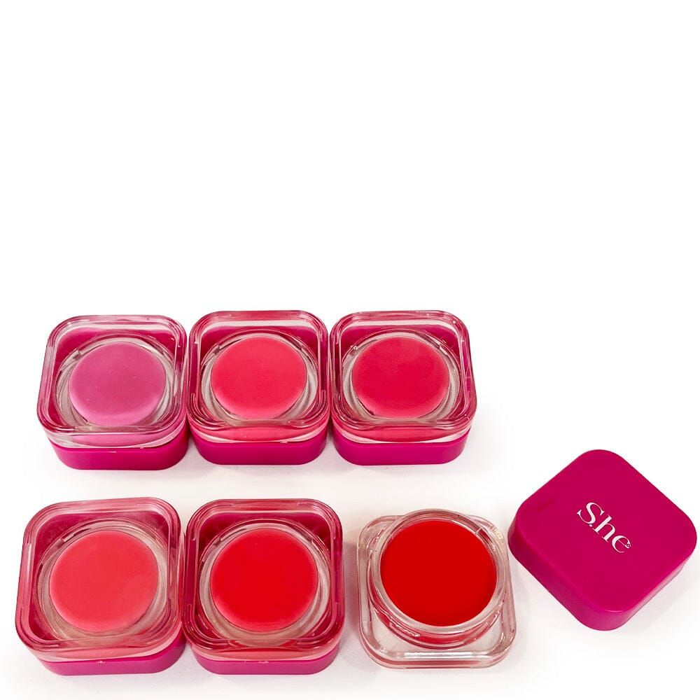 Rubor en Crema S.he Makeup - Souffle Creamy Blush (Colección 6 Tonos)