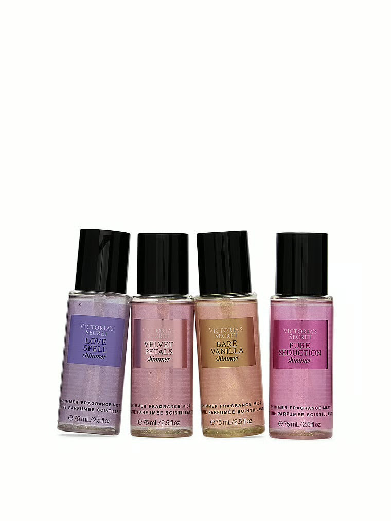 Set Victoria's Secret Shimmer Fragrance Mist Discovery