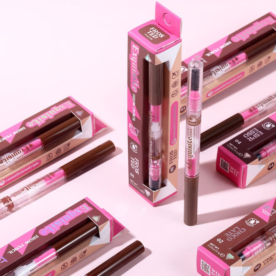 Lápiz de Cejas Retráctil Romantic Beauty Exquisite Brow Pencil