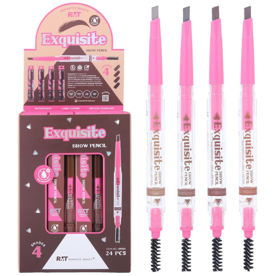 Lápiz de Cejas Retráctil Romantic Beauty Exquisite Brow Pencil