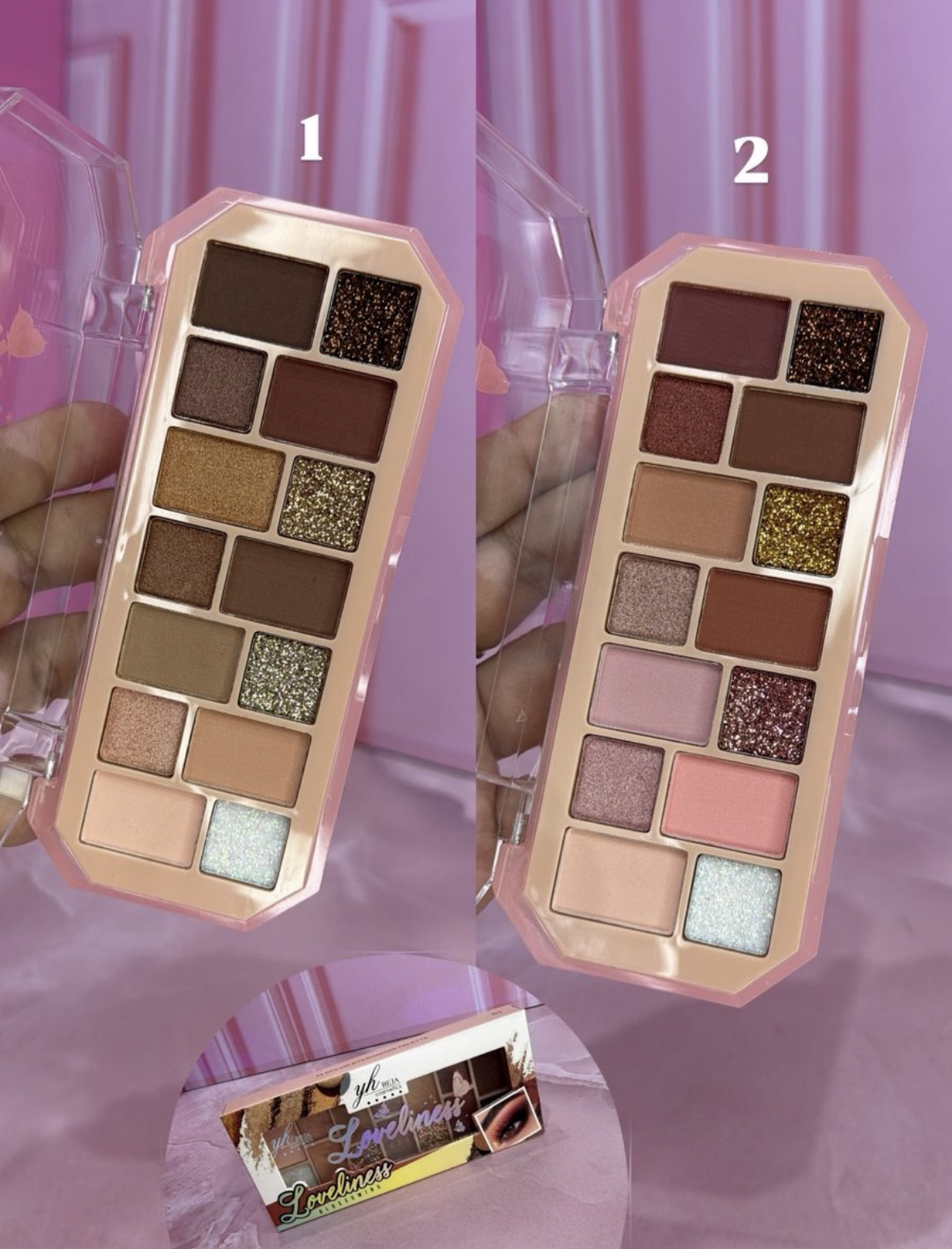 Paleta de Sombras Loveliness - Beauty Glazed (15 Tonos)