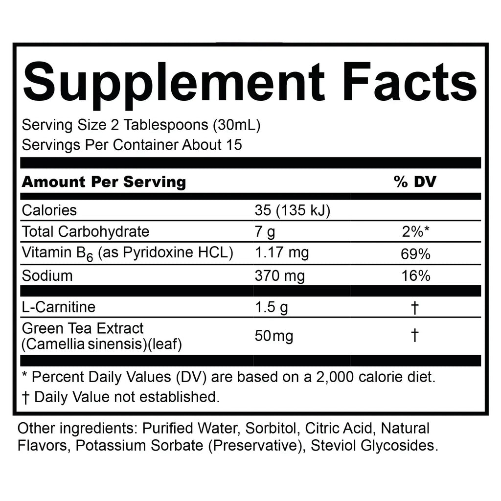 L-Carnitina Naranja y Maracuyá