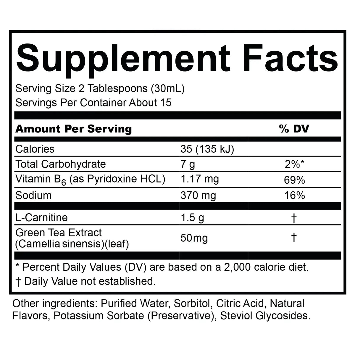 L-Carnitina Naranja y Maracuyá