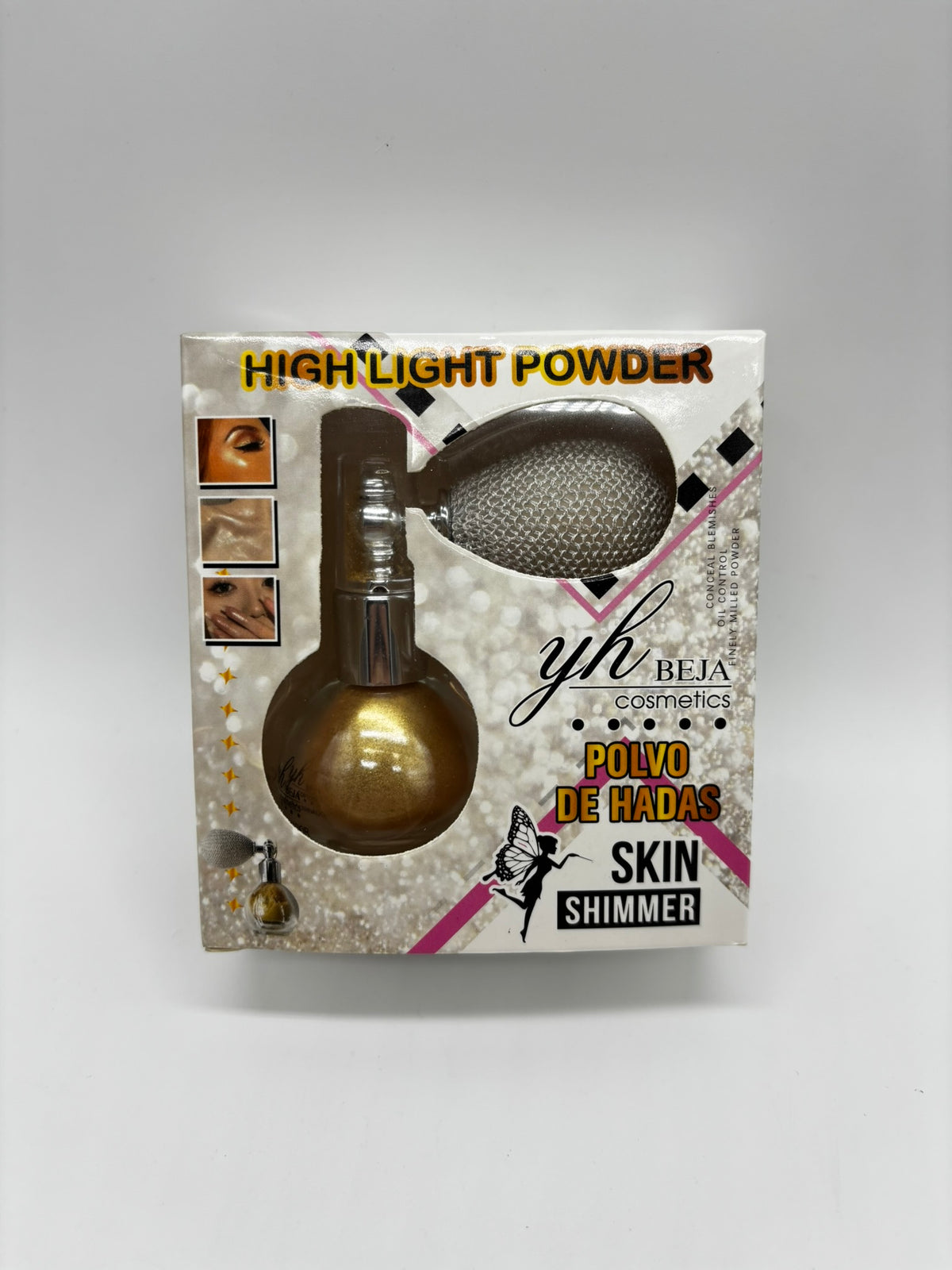 Iluminador en Spray Polvo de Hadas YH Beja Skin Shimmer