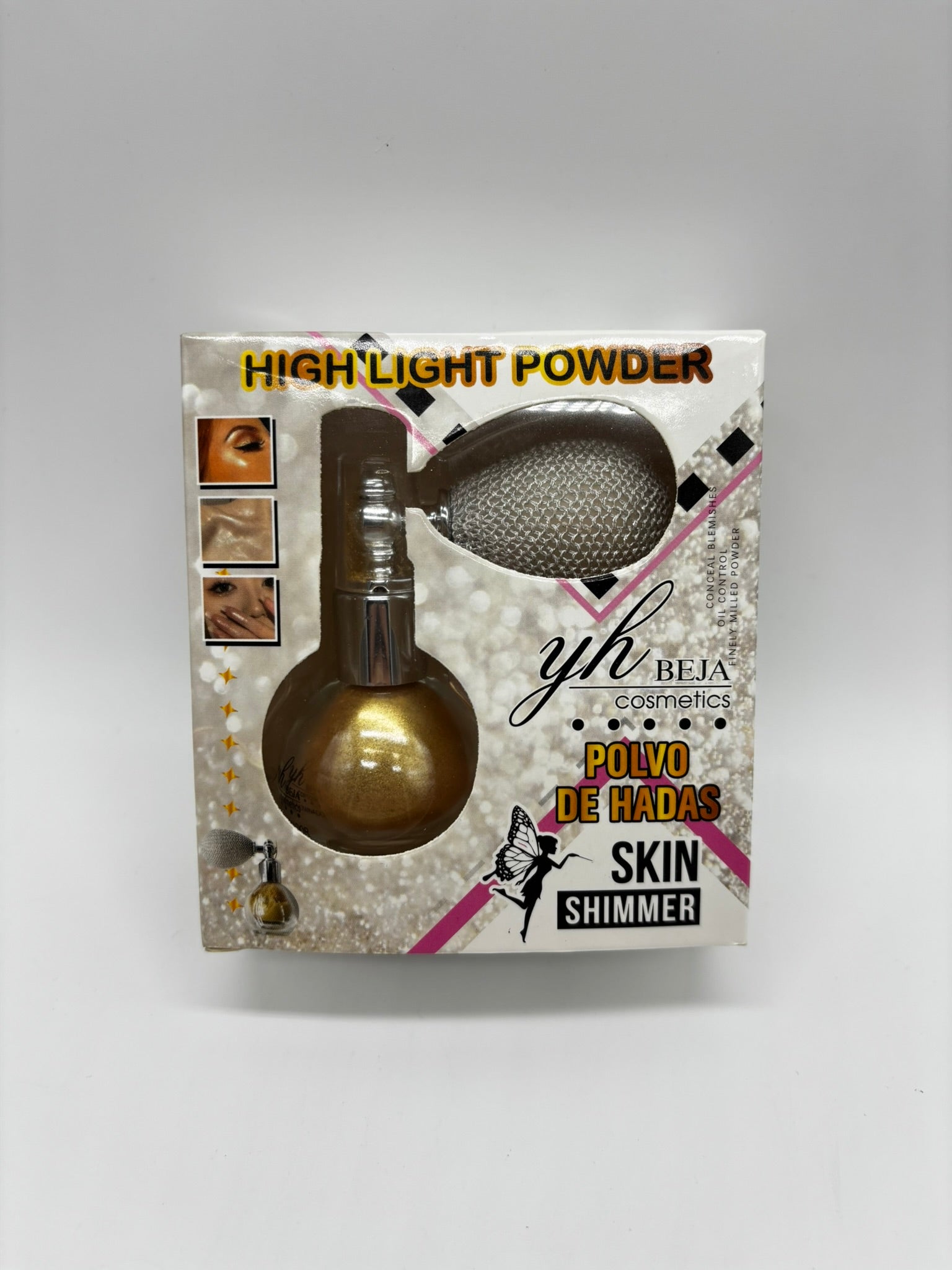 Iluminador en Spray Polvo de Hadas YH Beja Skin Shimmer