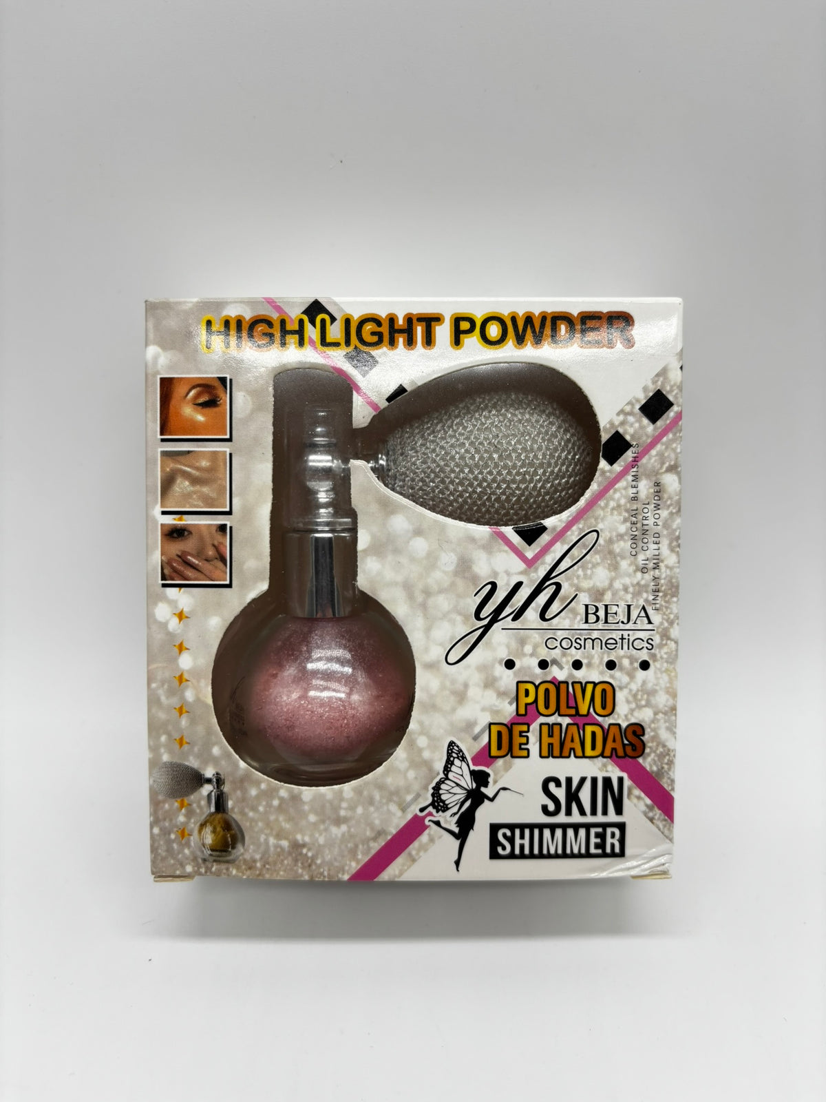 Iluminador en Spray Polvo de Hadas YH Beja Skin Shimmer