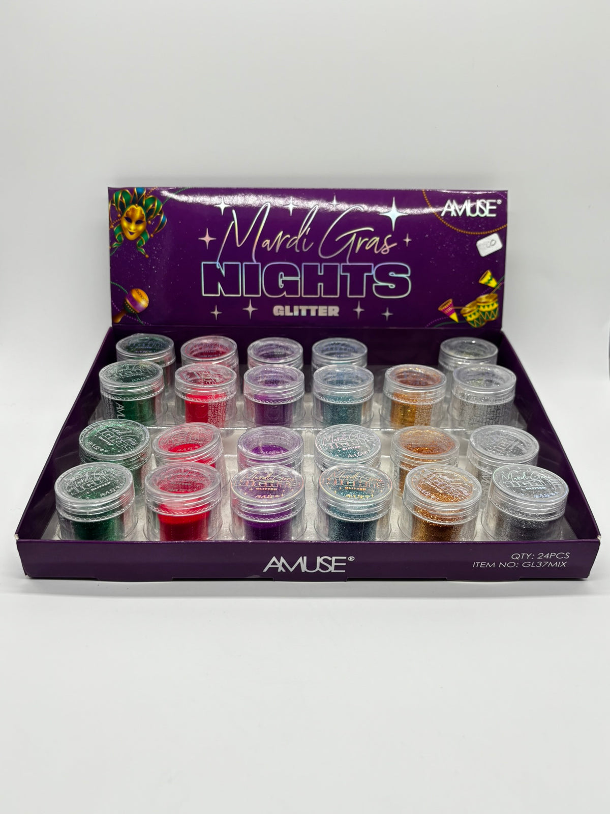 Glitter Suelto Amuse - Mardi Gras Nights (Brillo para Rostro y Cuerpo)