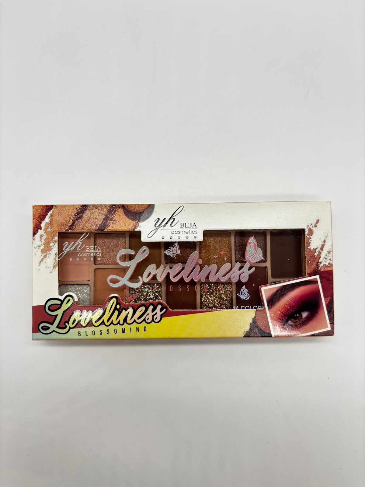Paleta de Sombras Loveliness - Beauty Glazed (15 Tonos)