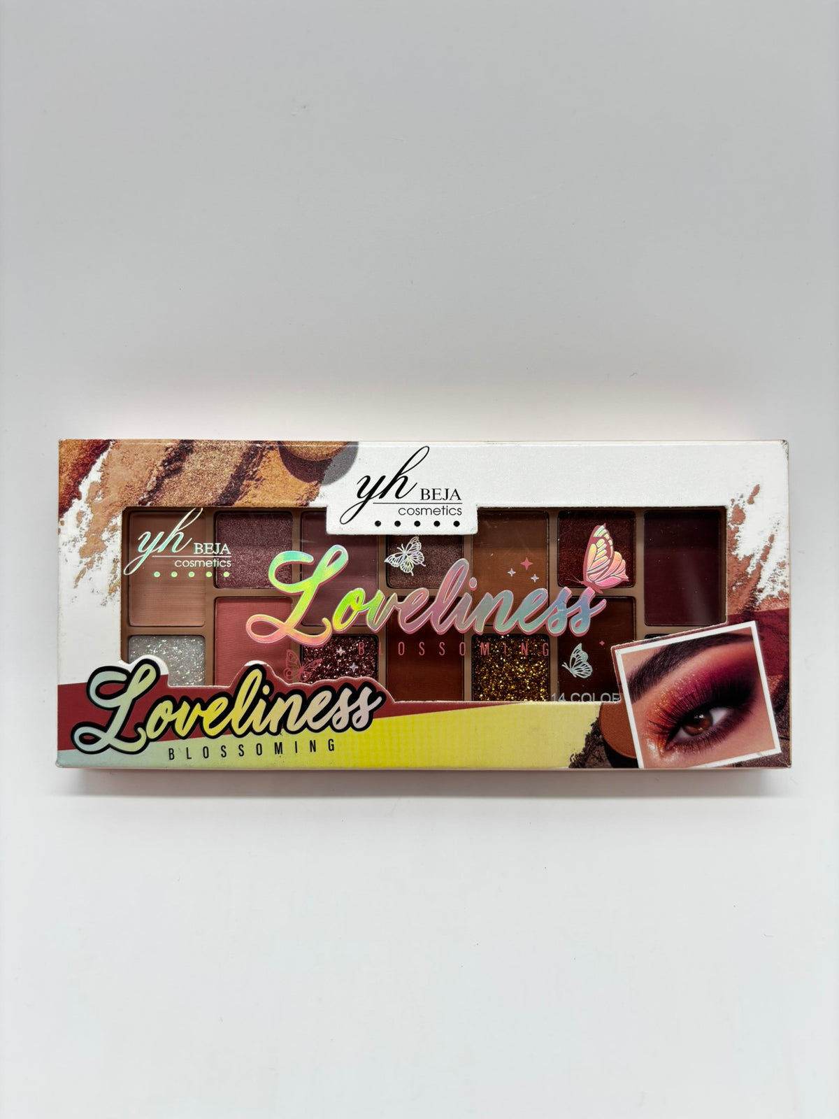 Paleta de Sombras Loveliness - Beauty Glazed (15 Tonos)