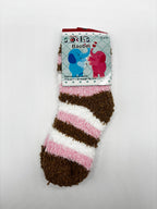 Medias Peluche Rayas